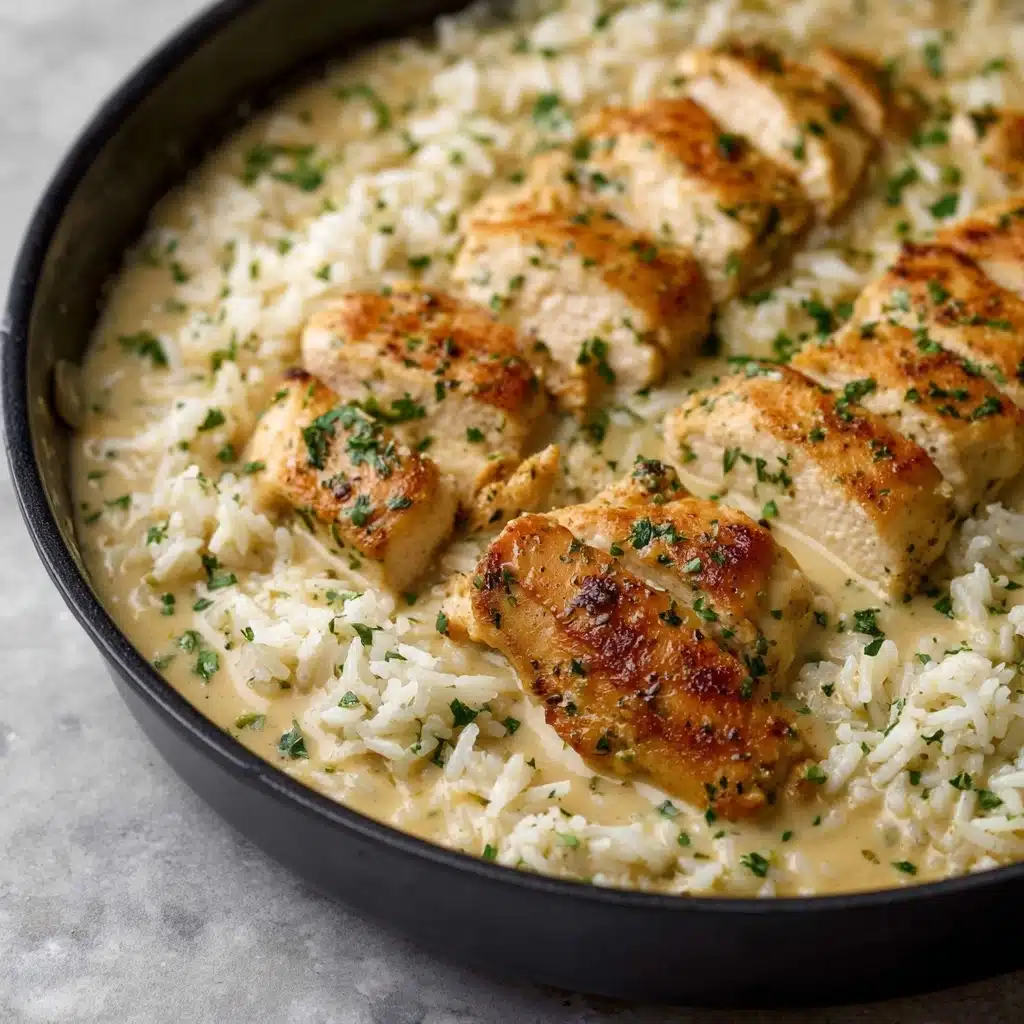 Creamy Herb Chicken & Basmati Rice Recipe - Recipe Image