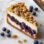 Blueberry Crumble Cheesecake Recipe
