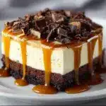 Caramel Brownie Cheesecake Recipe
