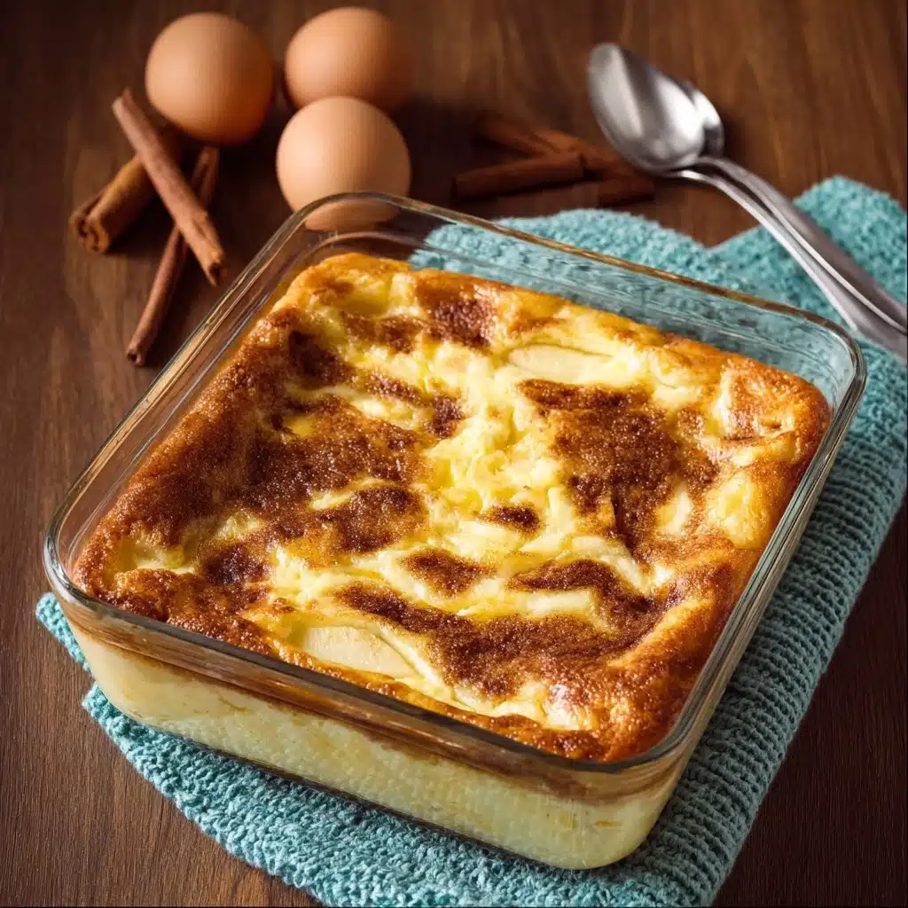 Apple Cinnamon Cottage Cheese Bake Recipe