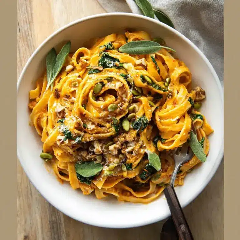 Creamy Pumpkin Pasta Recipe