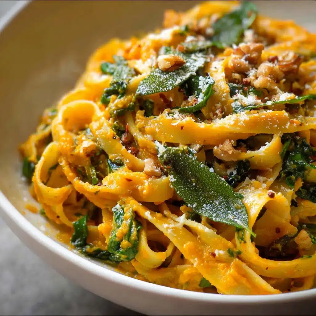 Creamy Pumpkin Pasta Recipe - Recipe Image