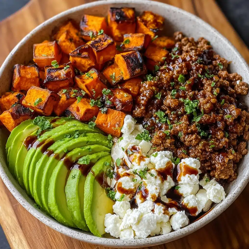 Ground Beef Hot Honey Bowl Recipe