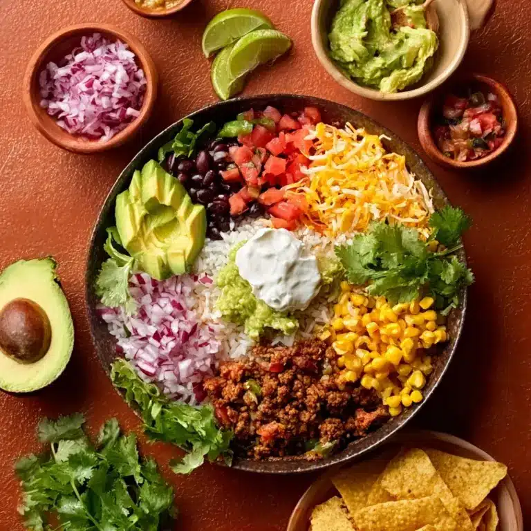 Healthy Turkey Taco Bowl That Works for Dinner or Meal Prep Recipe