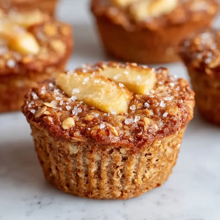 Tasty Baked Apple Cinnamon Oatmeal Cups Recipe