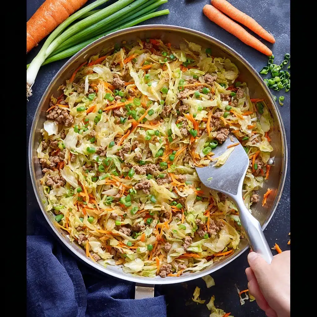 Egg Roll in a Bowl (One-Skillet, Keto) Recipe