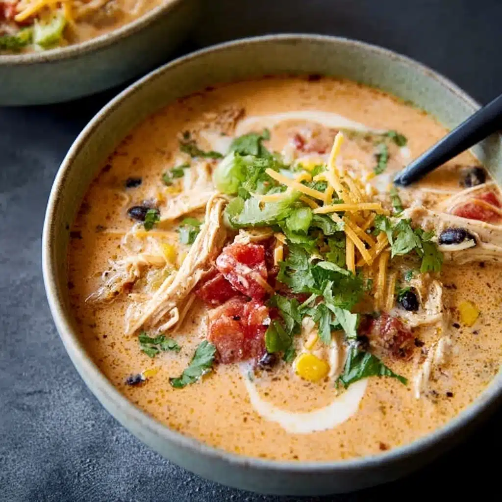 Chicken Taco Soup with Cream Cheese Recipe - Recipe Image
