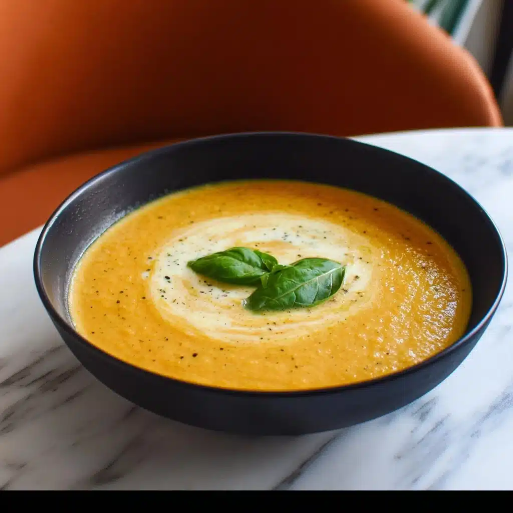 Creamy Roasted Veggie Soup Recipe - Recipe Image