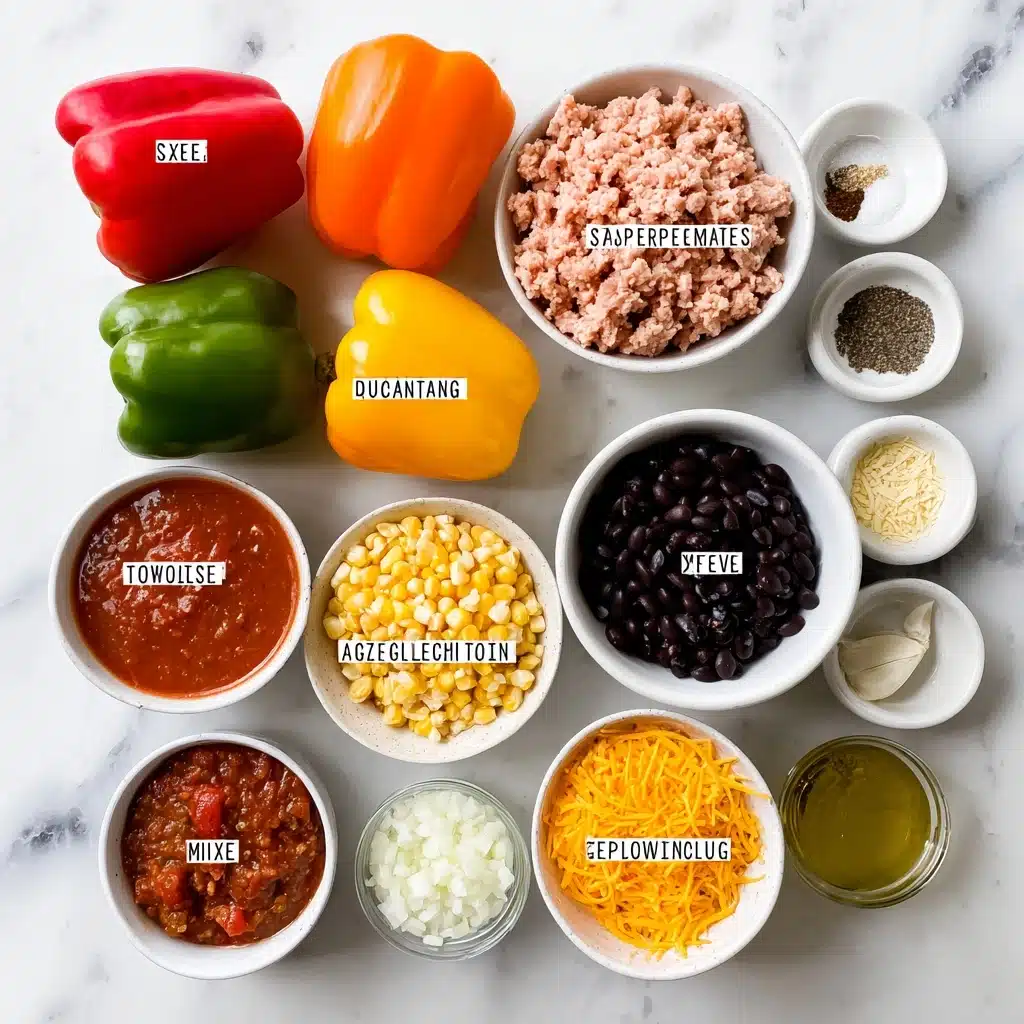 Quick and Easy Taco Stuffed Peppers Recipe - Recipe Image