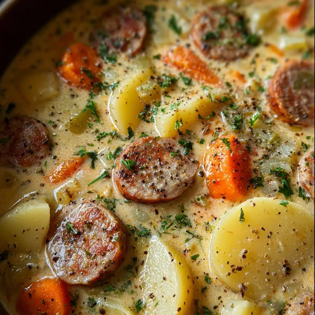 Potato and Sausage Chowder Recipe - Recipe Image