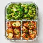 Baked Garlic Parmesan Chicken and Potatoes Recipe