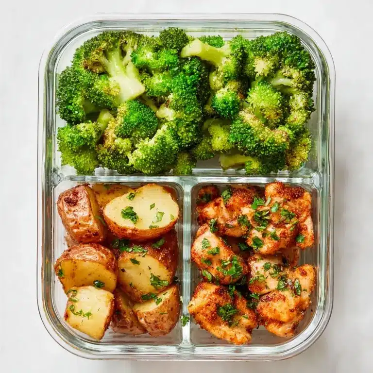 Baked Garlic Parmesan Chicken and Potatoes Recipe