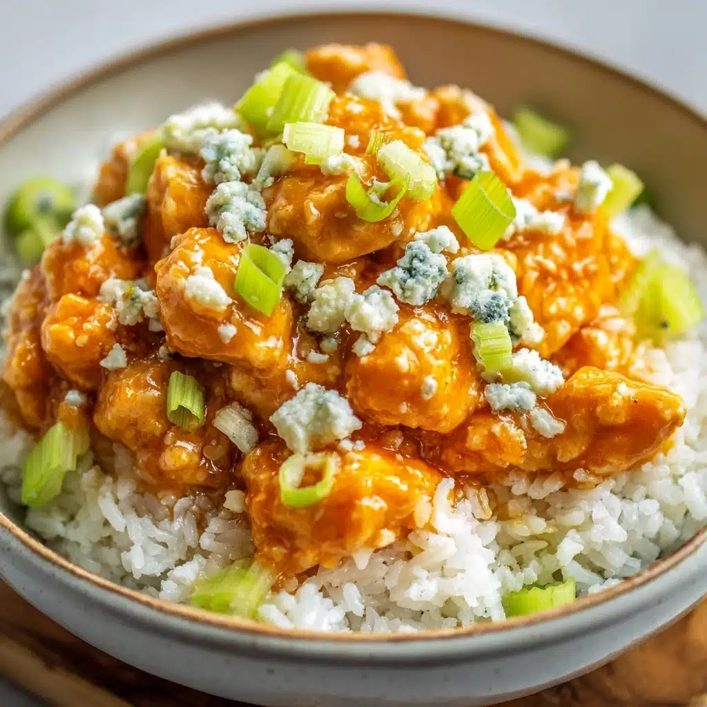 Buffalo Chicken Rice Bowl Recipe - Recipe Image