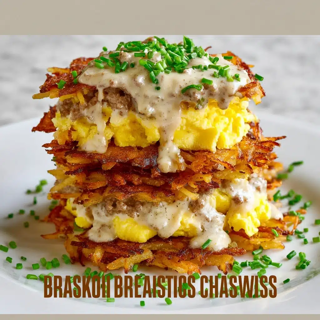 Hash Browns Breakfast Stacks Recipe - Recipe Image