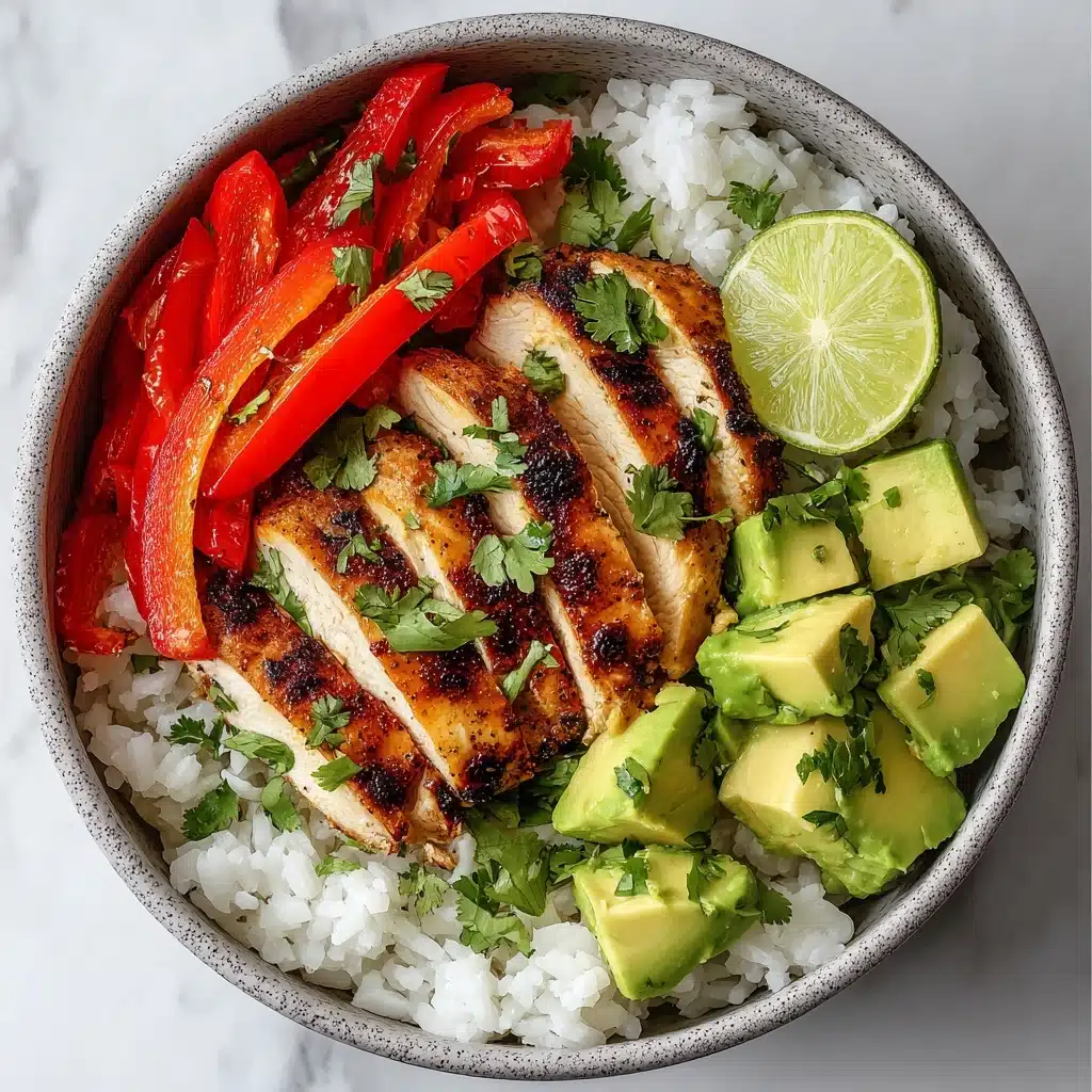 Chipotle Chicken Rice Bowl Recipe - Recipe Image