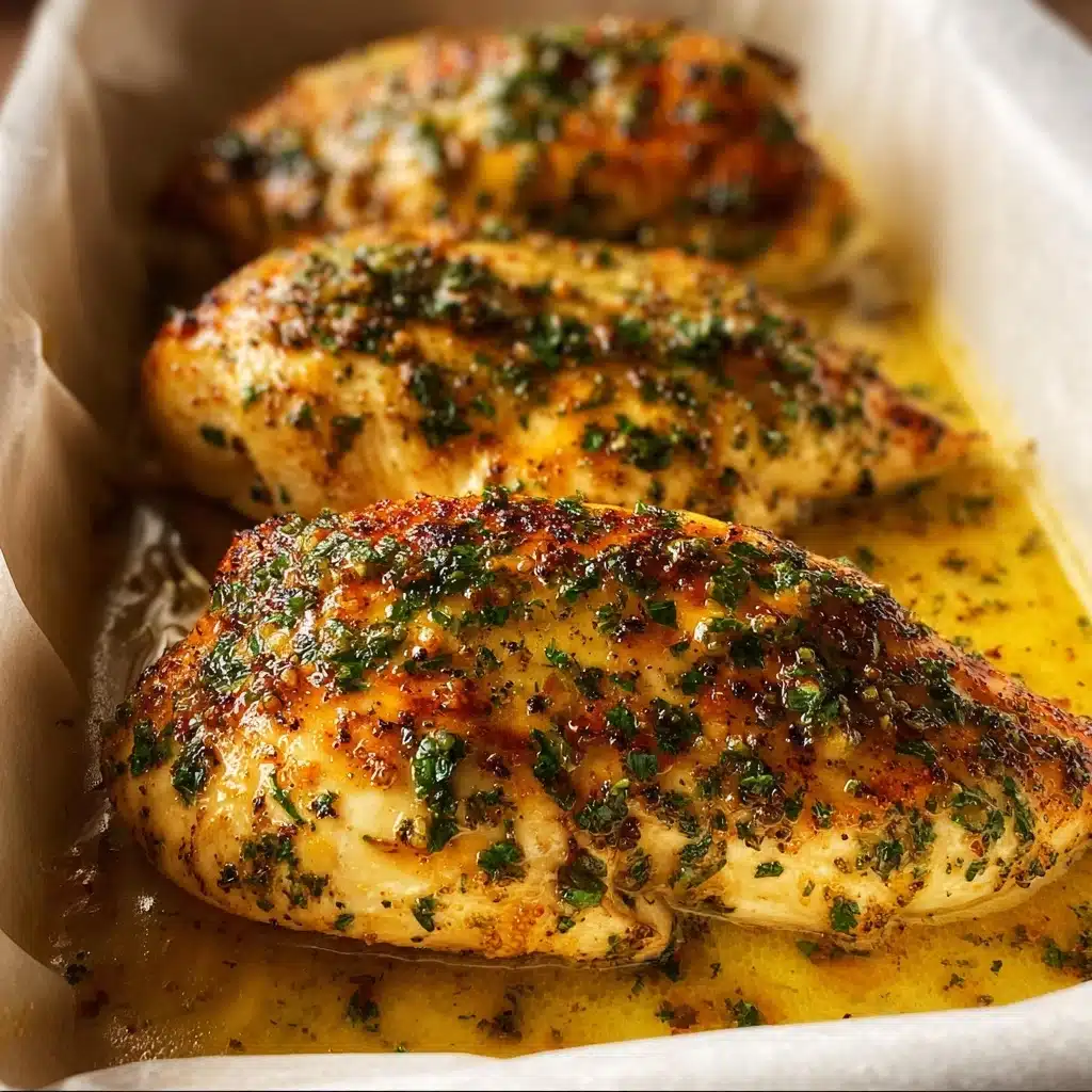 Place the seasoned chicken breasts in a baking dish Recipe - Recipe Image