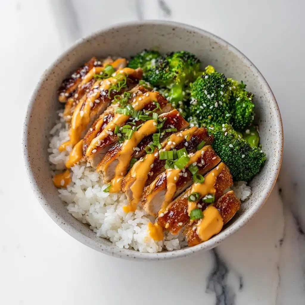 Healthy Sticky Chicken Bowls Recipe! Recipe - Recipe Image