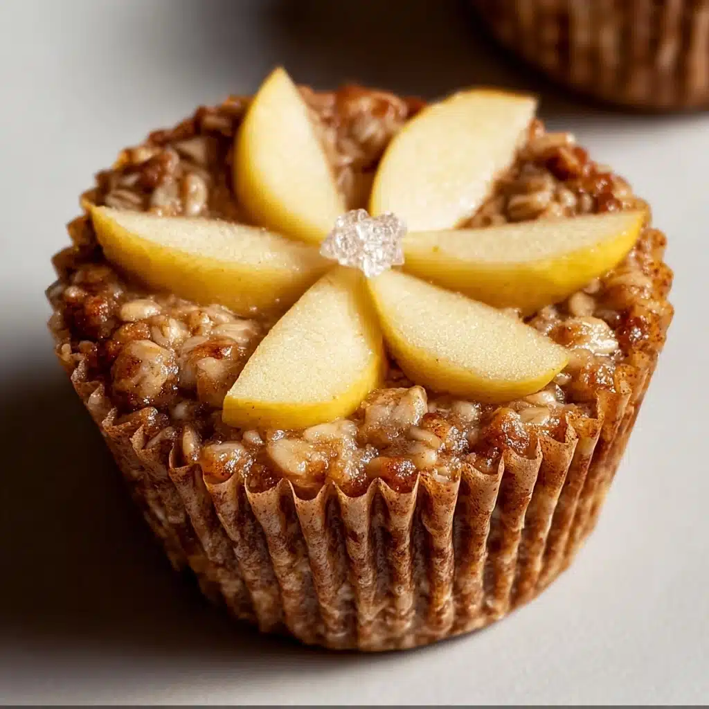 Tasty Baked Apple Cinnamon Oatmeal Cups Recipe - Recipe Image