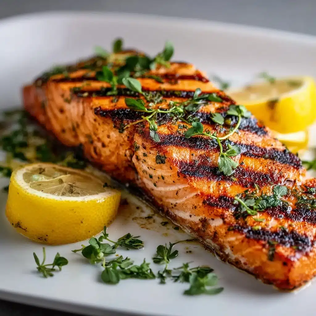 Lemon Grilled Salmon Recipe - Recipe Image