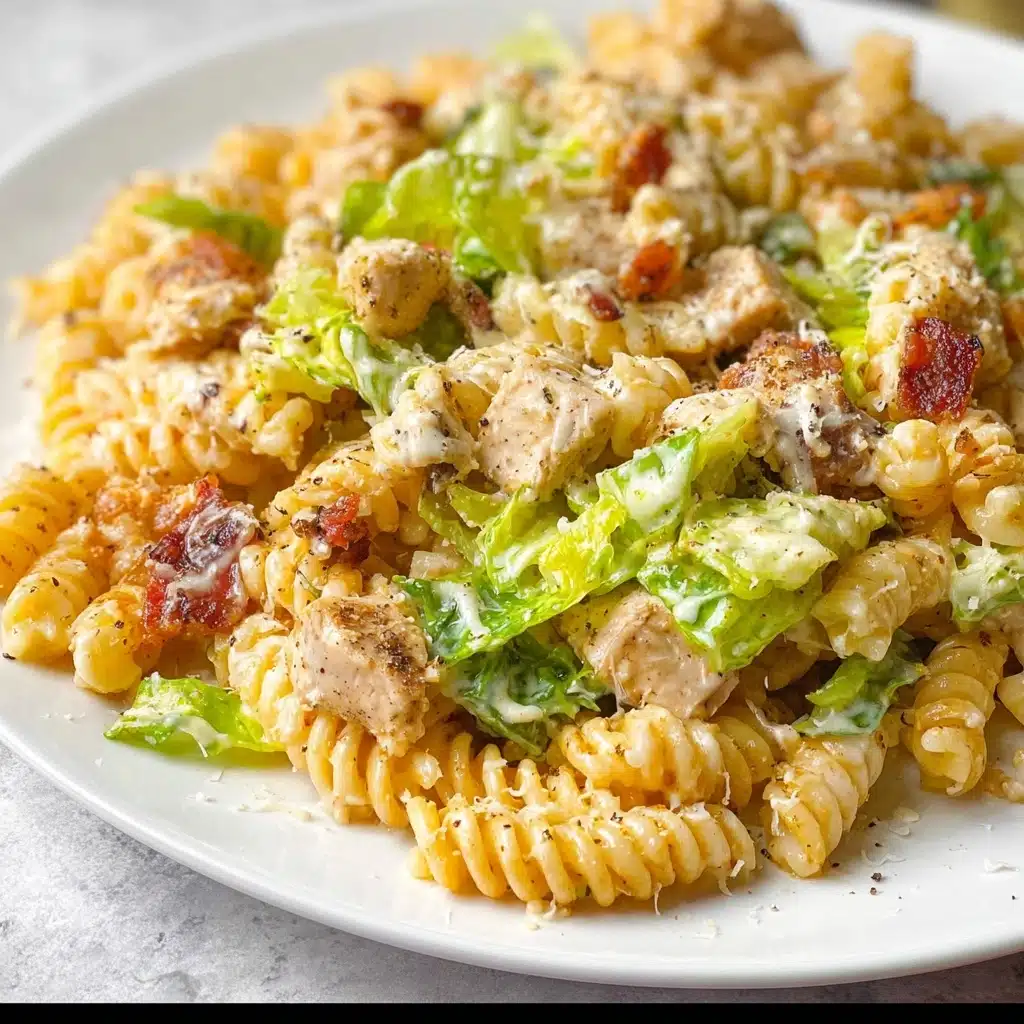 Chicken Caesar Pasta Salad Recipe