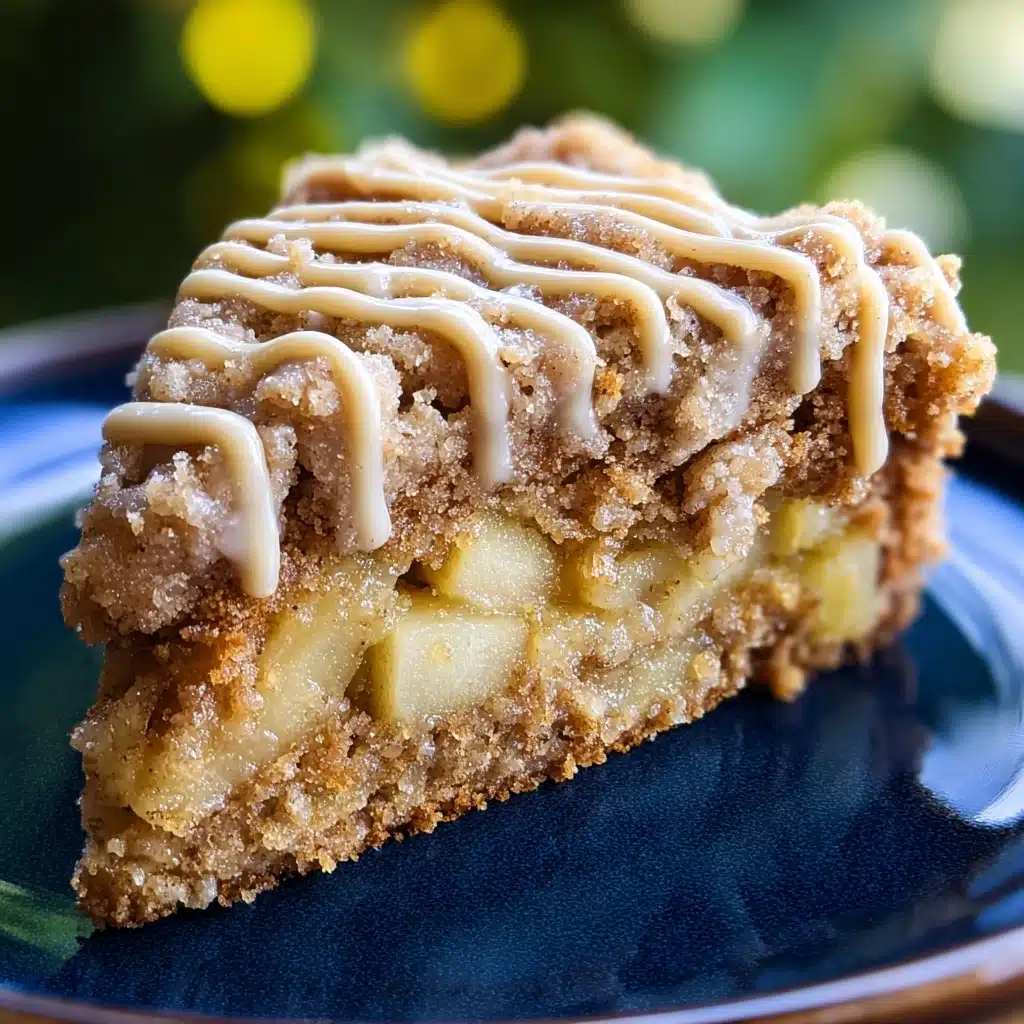 Apple Crumb Cake with Cinnamon Apple Drizzle Recipe - Recipe Image