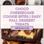 Choco Cheesecake Cookie Bites Recipe