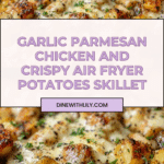 Garlic Parmesan Chicken and Potatoes Skillet Recipe