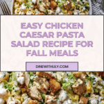 Chicken Caesar Pasta Sala Recipe