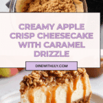 Apple Crisp Cheesecake Recipe