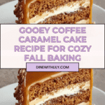 Gooey Coffee Caramel Cake Recipe