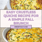 Crustless Quiche Recipe