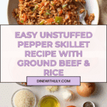 Easy Unstuffed Pepper Skillet Recipe