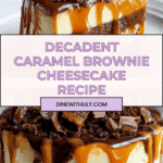 Caramel Brownie Cheesecake Recipe