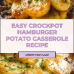 Crockpot Hamburger Potato Casserole Recipe