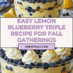 Easy Lemon Blueberry Trifle Recipe
