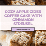 Apple Cider Coffee Cake Recipe