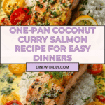 One-Pan Coconut Curry Salmon with Garlic Butter Recipe
