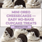 Mini Oreo Cheesecakes Recipe