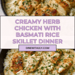 Creamy Herb Chicken & Basmati Rice Recipe