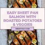 Sheetpan Salmon and Potatoes With Veggies Recipe