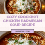 Crockpot Chicken Parmesan Soup Recipe