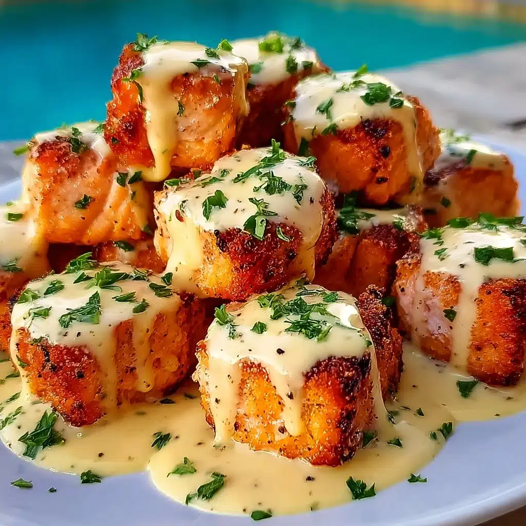 Crispy Bang Bang Salmon Bites Recipe
