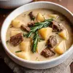 Creamy Steak & Potato Soup