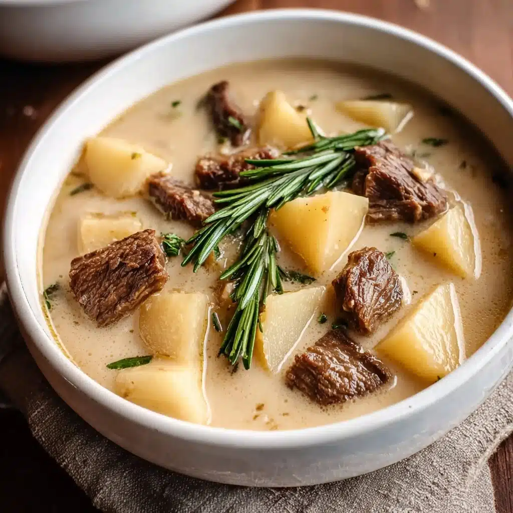 Creamy Steak & Potato Soup 
 - Recipe Image