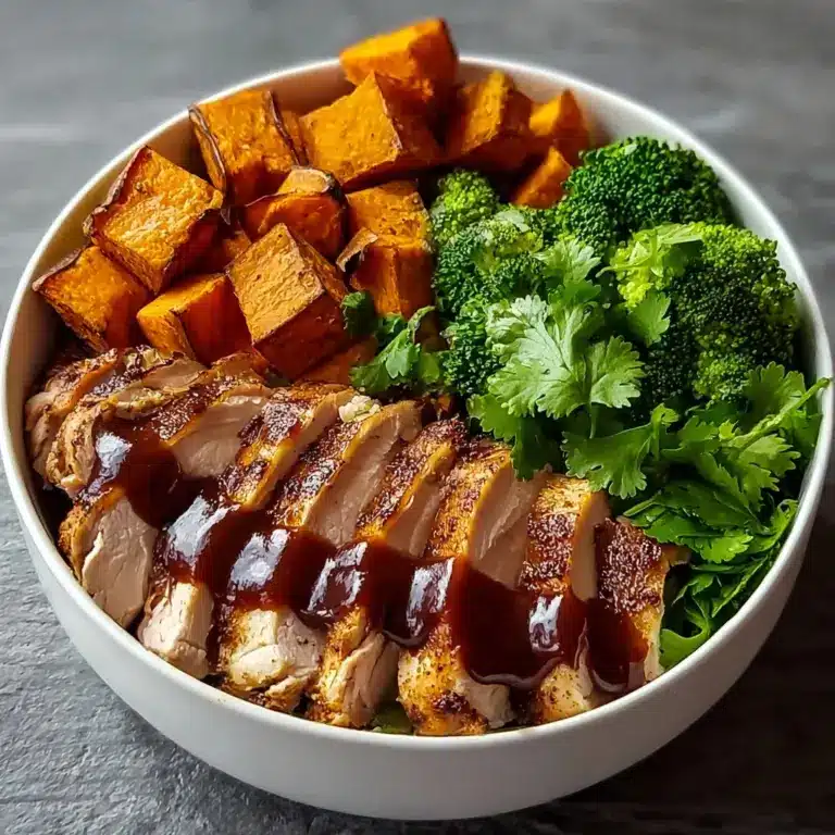 BBQ Chicken Sweet Potato Bowl Recipe