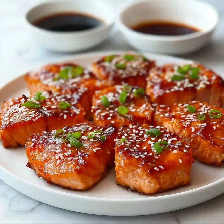 Bang Bang Salmon Bites Bowls Recipe