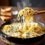 n Spaghetti with Garlic Mozzarella Sauce Recipe