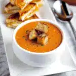 Roasted Tomato Basil Soup Recipe