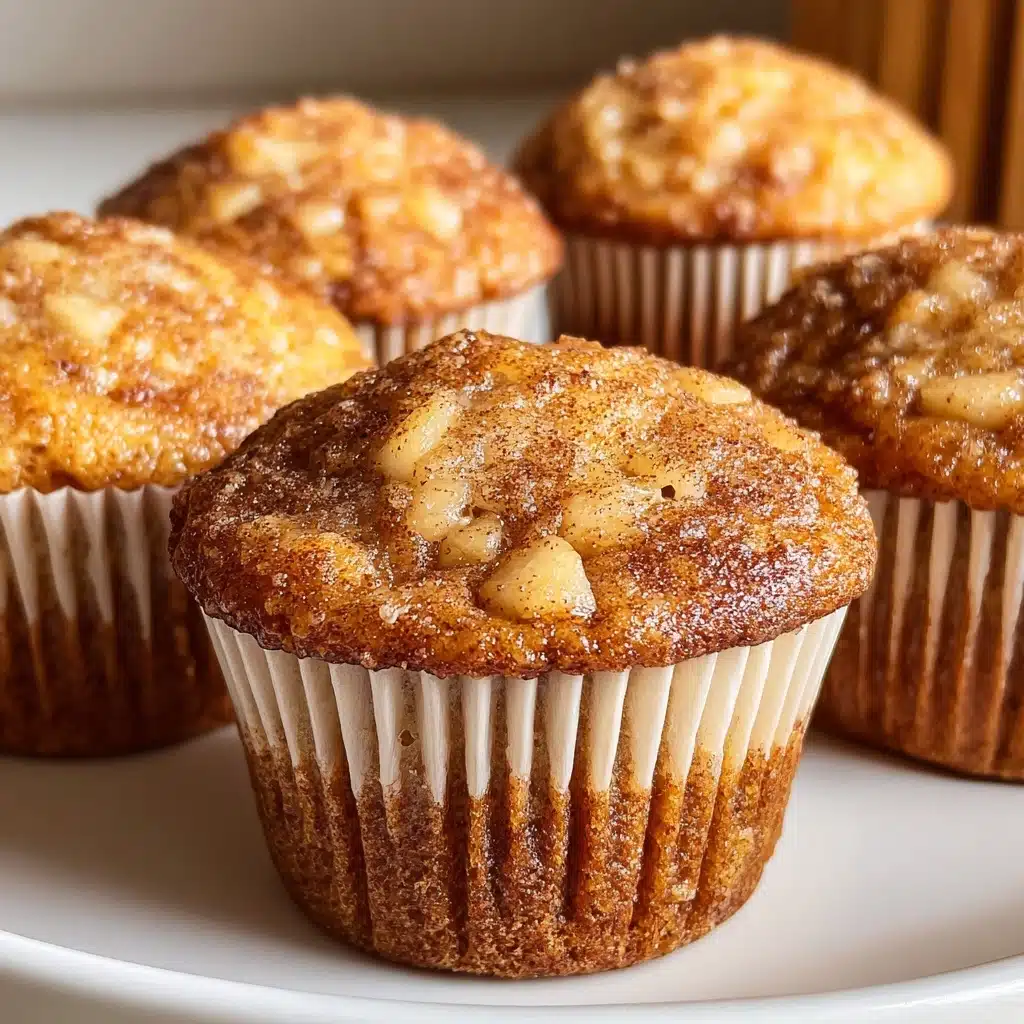 Apple Cinnamon Greek Yogurt Muffins Recipe - Recipe Image