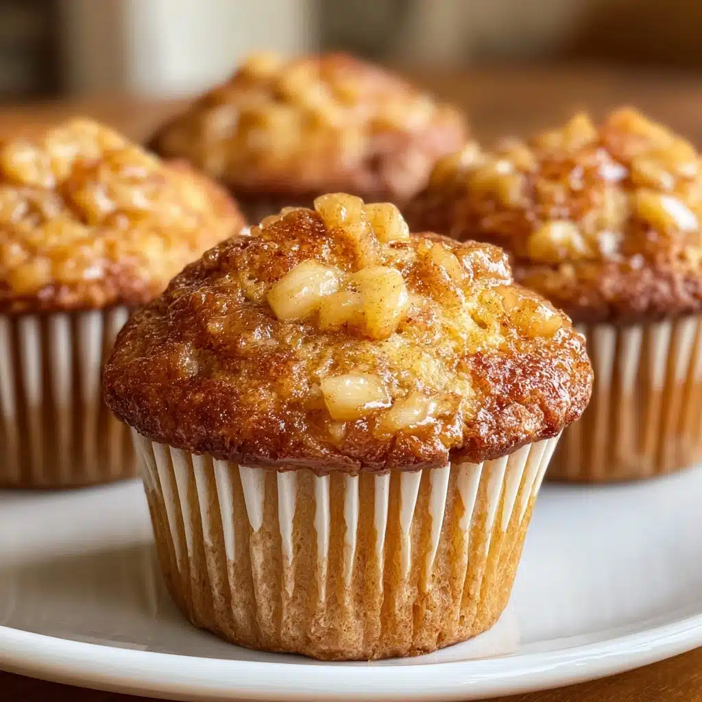 Apple Cinnamon Greek Yogurt Muffins Recipe - Recipe Image